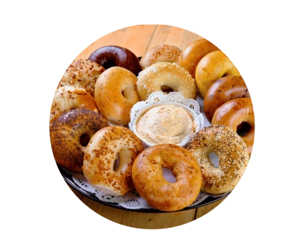 Bagel 10 Cafe Deli team preparing bagels in Hackettstown, NJ